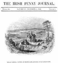 Cover of The Irish Penny Journal, Vol. 1 No. 23, December 5, 1840