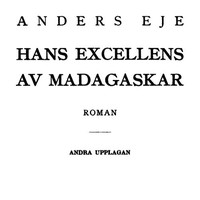 Cover of Hans excellens av Madagaskar