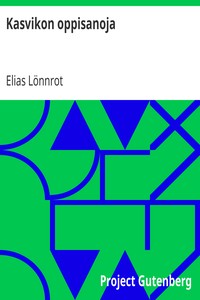 Cover of Kasvikon oppisanoja