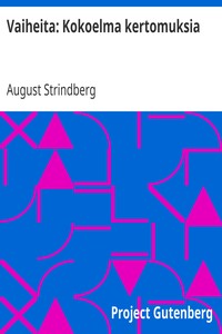 Cover of Vaiheita: Kokoelma kertomuksia