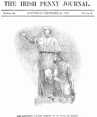 Cover of The Irish Penny Journal, Vol. 1 No. 25, December 19, 1840