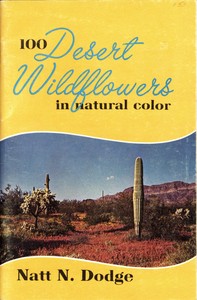 Cover of 100 Desert Wildflowers in Natural Color