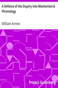 Cover of A Defence of the Inquiry into Mesmerism & Phrenology