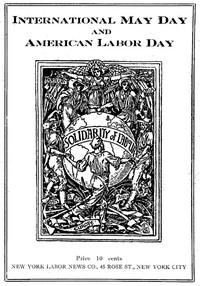 Cover of International May Day and American Labor Day