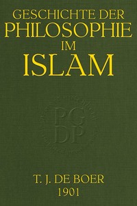 Cover of Geschichte der Philosophie im Islam