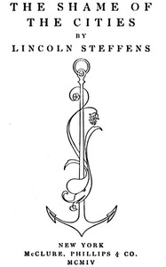 Cover of The Shame of the Cities
