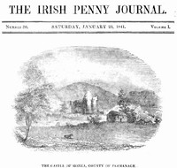 Cover of The Irish Penny Journal, Vol. 1 No. 30, January 23, 1841