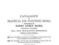 Cover of Catalogue of Practical and Scientific Books
