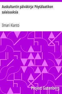 Cover of Auskultantin päiväkirja: Pöytälaatikon salaisuuksia
