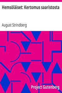 Cover of Hemsöläiset: Kertomus saaristosta