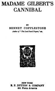 Cover of Madame Gilbert's Cannibal