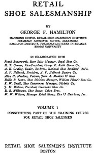 Cover of Retail Shoe Salesmanship
