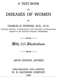 Cover of A Text-book of Diseases of Women