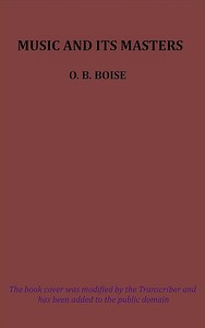 Cover of Music and Its Masters