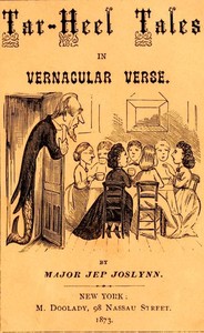 Cover of Tar-Heel Tales in Vernacular Verse
