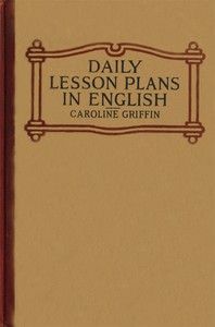 Cover of Daily Lesson Plans in English