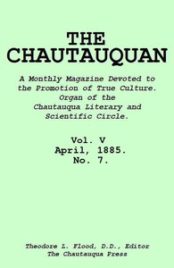 Cover of The Chautauquan, Vol. 05, April 1885