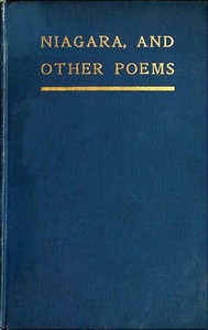 Cover of Niagara, and Other Poems