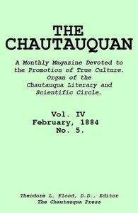 Cover of The Chautauquan, Vol. 04, February 1884, No. 5.