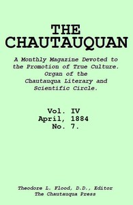 Cover of The Chautauquan, Vol. 04, April 1884, No. 7