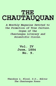 Cover of The Chautauquan, Vol. 04, June 1884, No. 9