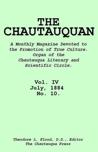 Cover of The Chautauquan, Vol. 04, July 1884, No. 10