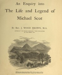 Cover of An Enquiry into the Life and Legend of Michael Scot