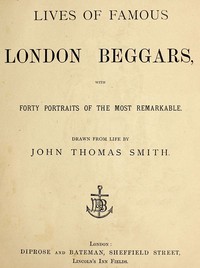 Lives of Famous London Beggars