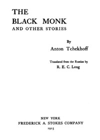 Cover of The Black Monk, and Other Stories