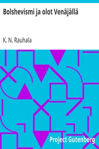 Cover of Bolshevismi ja olot Venäjällä