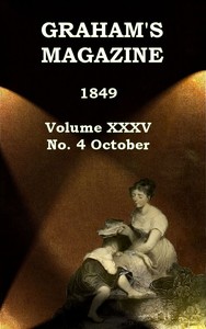 Cover of Graham's Magazine, Vol. XXXV, No. 4, October 1849