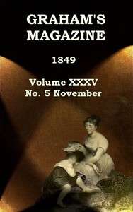 Cover of Graham's Magazine, Vol. XXXV, No. 5, November 1849