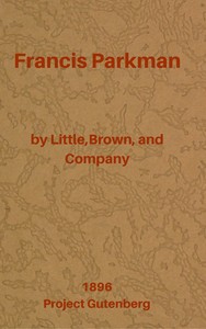Cover of Francis Parkman