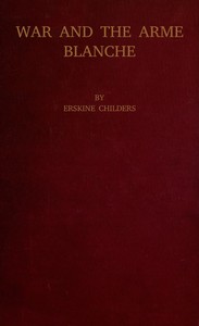 Cover of War and the Arme Blanche