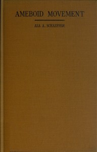 Cover of Ameboid movement