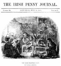 Cover of The Irish Penny Journal, Vol. 1 No. 50, June 12, 1841