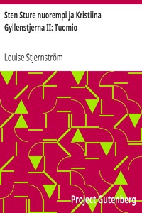 Cover of Sten Sture nuorempi ja Kristiina Gyllenstjerna II: Tuomio