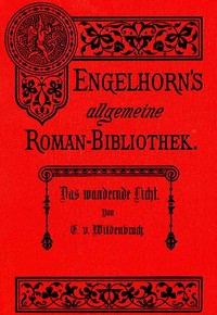 Cover of Das wandernde Licht: Novelle