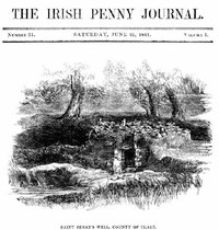 Cover of The Irish Penny Journal, Vol. 1 No. 51, June 19, 1841