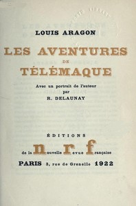 Cover of Les aventures de Télémaque