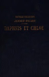 Cover of Les pastorales de Longus, ou Daphnis et Chloé