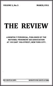 Cover of The Review, Vol. 1, No. 3, March, 1911