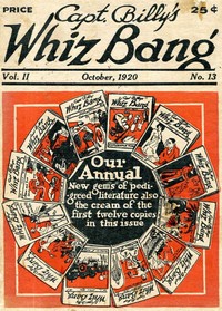 Cover of Captain Billy's Whiz Bang, Vol. 2. No. 13, October, 1920