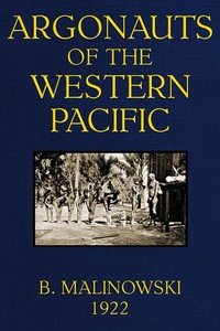 Cover of Argonauts of the Western Pacific
