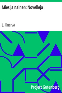Cover of Mies ja nainen: Novelleja