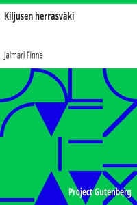 Cover of Kiljusen herrasväki