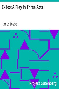 Cover of Exiles: A Play in Three Acts