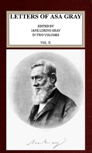Cover of Letters of Asa Gray; Vol. 2