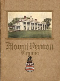 Cover of An Illustrated Handbook of Mount Vernon, the Home of Washington