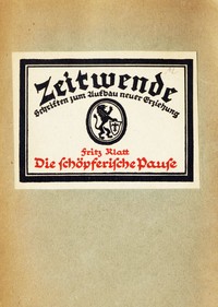 Cover of Die schöpferische Pause
